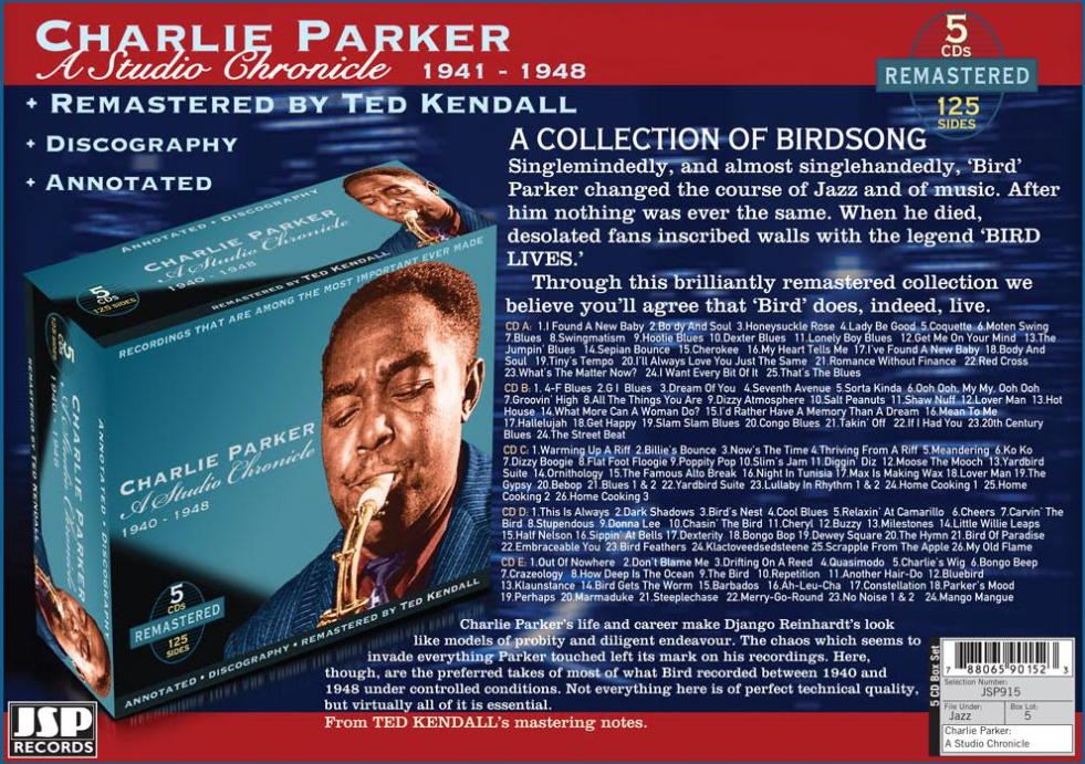 Charlie Parker - A Studio Chronicle